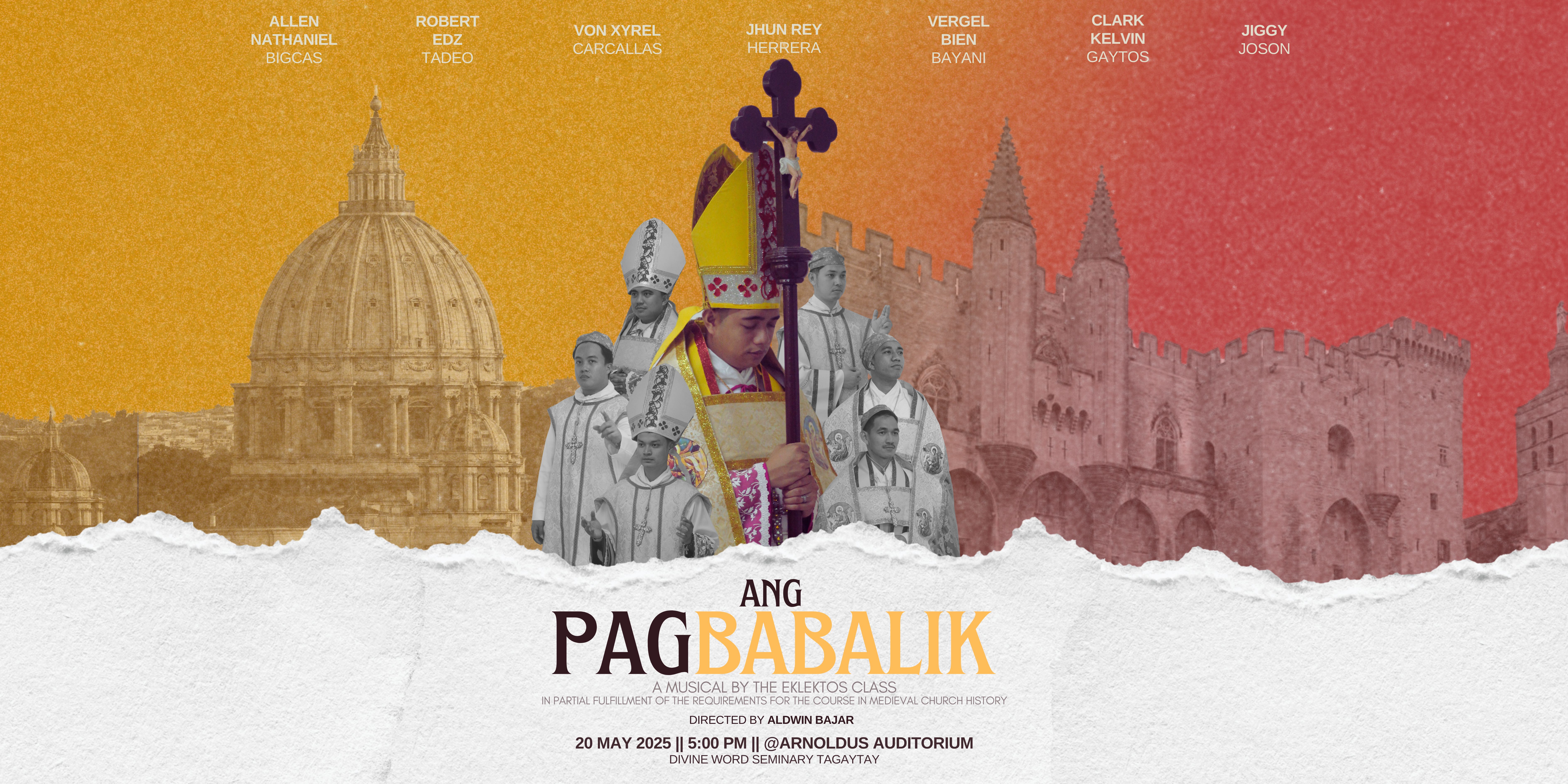 ANG PAGBABALIK: Isang Pagtatanghal ng Dulaang Musikal na inihahandog ng Eklektos Class